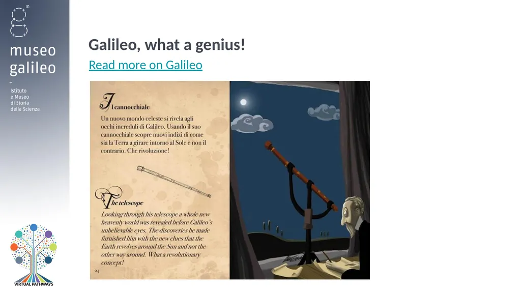 Galileo’s New World Post-visit In-depth materials - slide 12 of 12