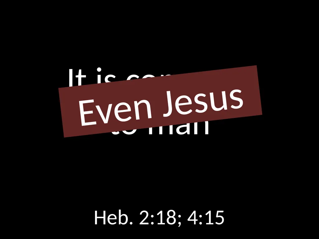 GOD GOD Dealing with Temptation 1 Corinthians - slide 8 of 23