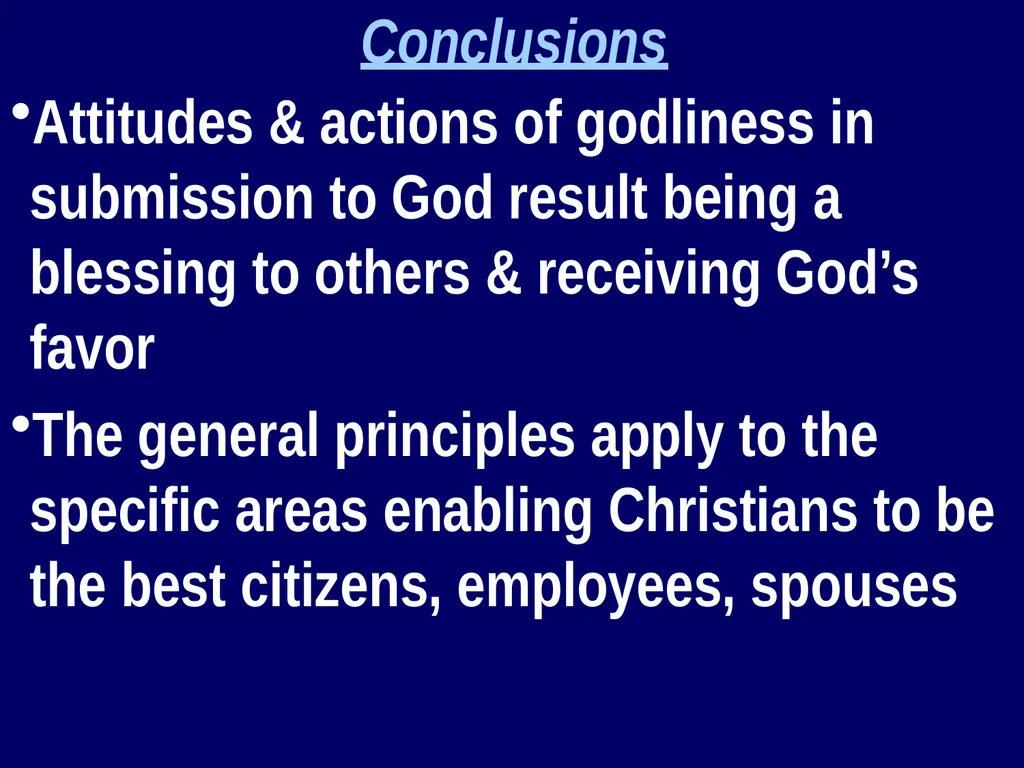 Grace Bible Church Glorifying God by Making - slide 21 of 22