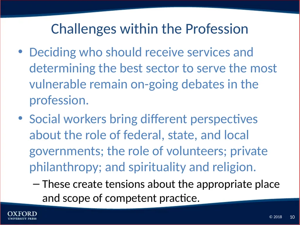 Competence-Based Social Work: The Profession of - slide 10 of 45