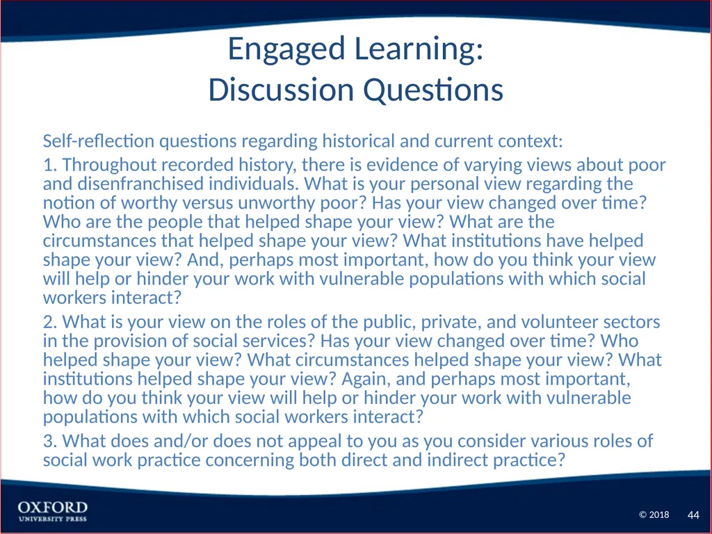 Competence-Based Social Work: The Profession of - slide 44 of 45