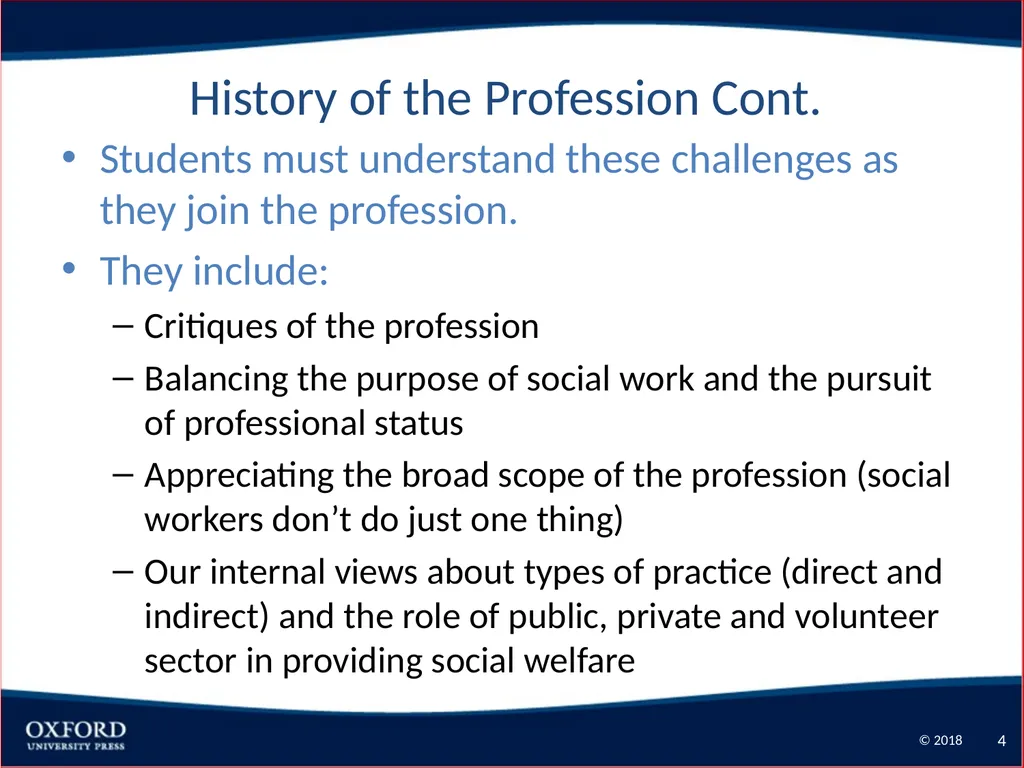 Competence-Based Social Work: The Profession of - slide 4 of 45