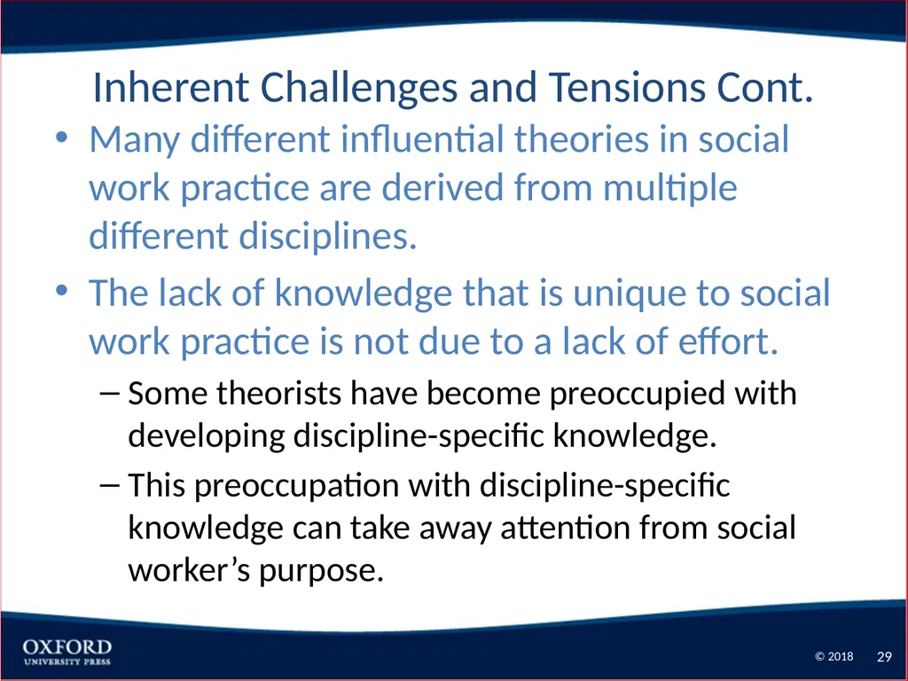 Competence-Based Social Work: The Profession of - slide 29 of 45