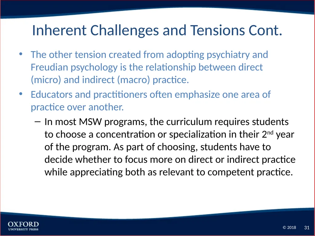 Competence-Based Social Work: The Profession of - slide 31 of 45