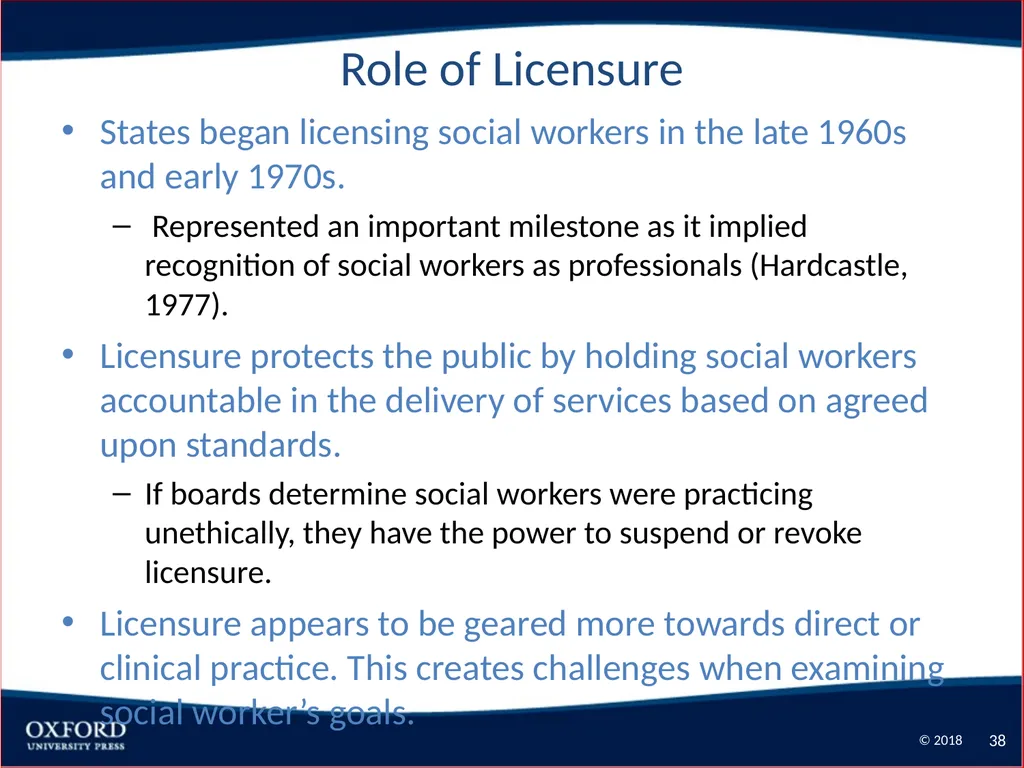 Competence-Based Social Work: The Profession of - slide 38 of 45