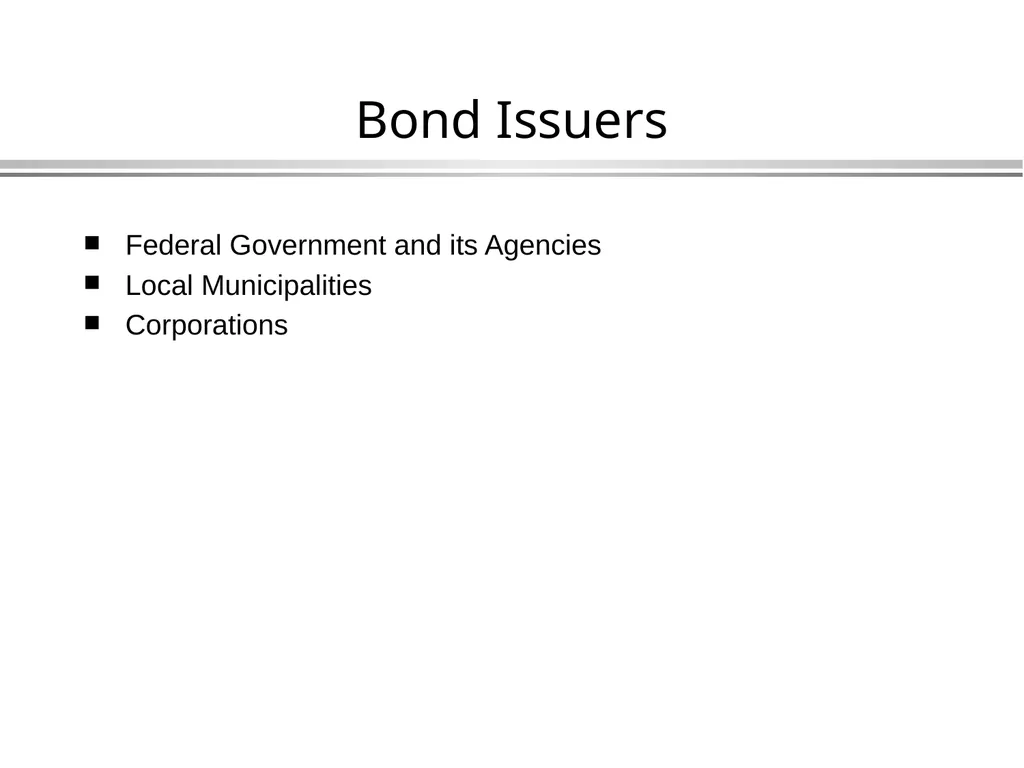Bond Valuation Global Financial Management - slide 5 of 39