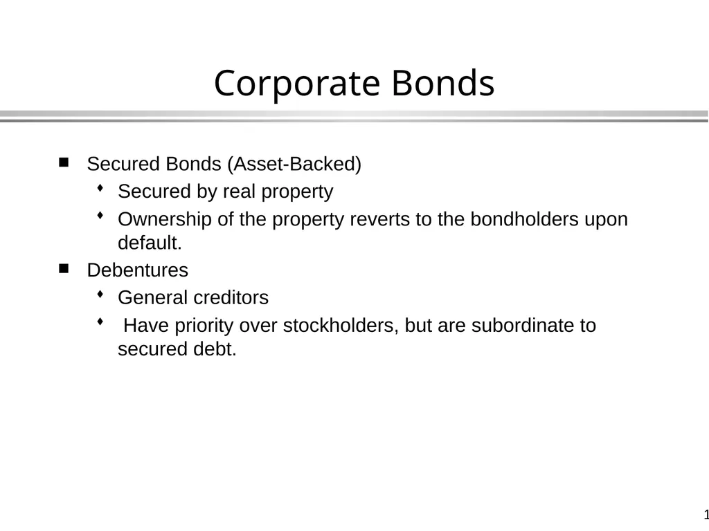 Bond Valuation Global Financial Management - slide 11 of 39