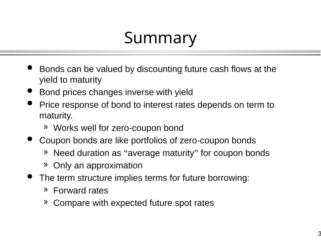 Bond Valuation Global Financial Management - slide 39 of 39