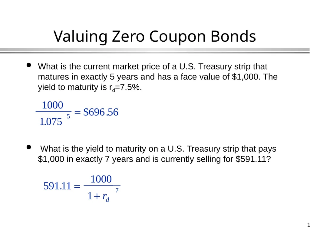 Bond Valuation Global Financial Management - slide 14 of 39