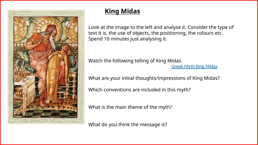 Starter challenge: 5 minute analysis Remember: - slide 5 of 7