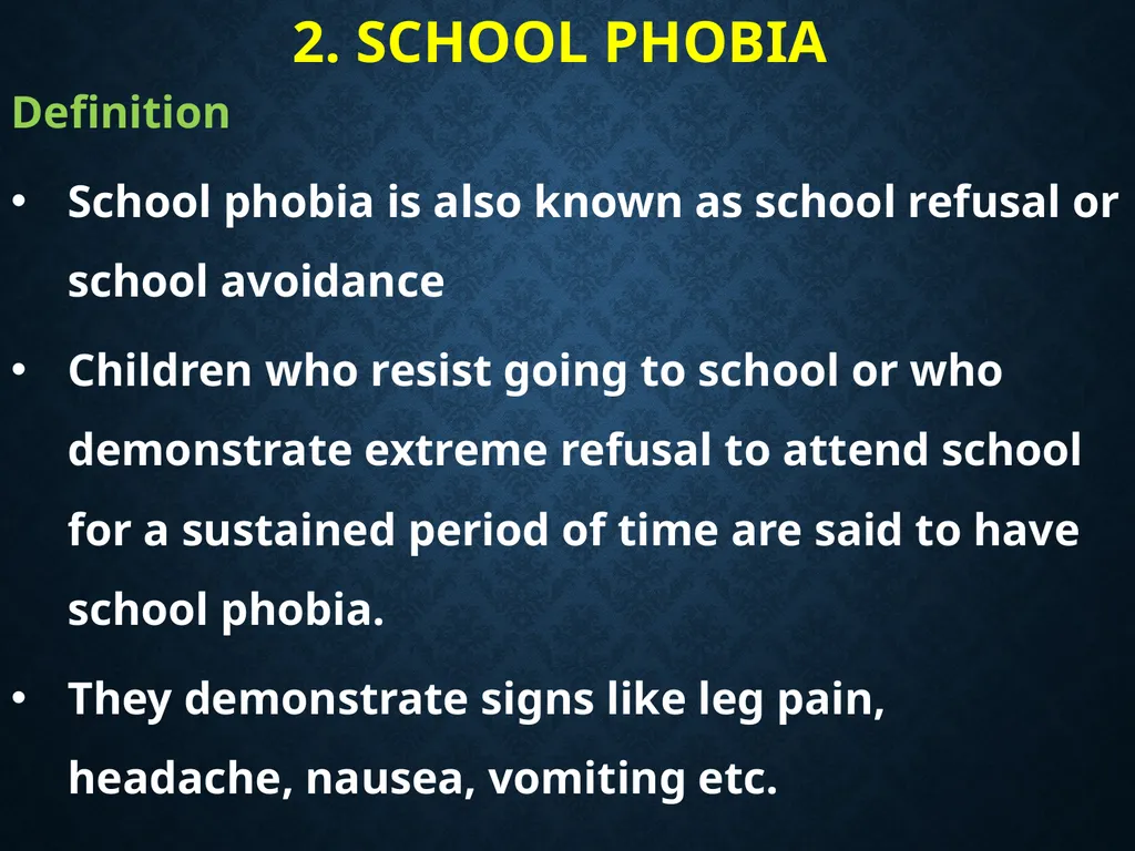 BEHAVIOURAL DISORDERS introduction definition - slide 44 of 49