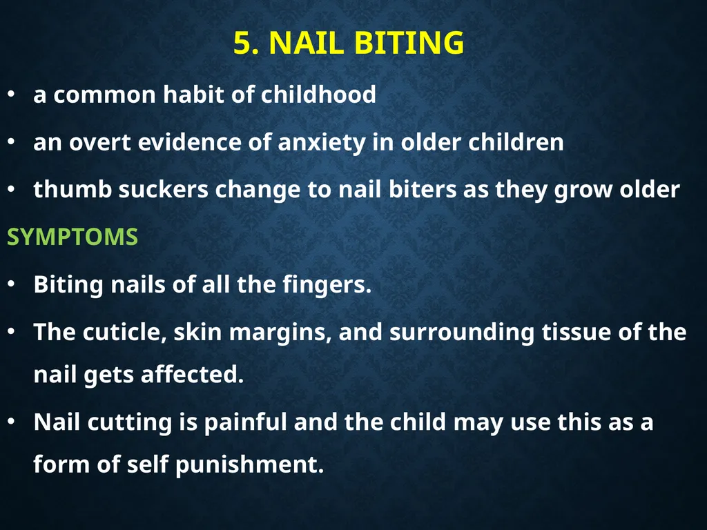 BEHAVIOURAL DISORDERS introduction definition - slide 37 of 49