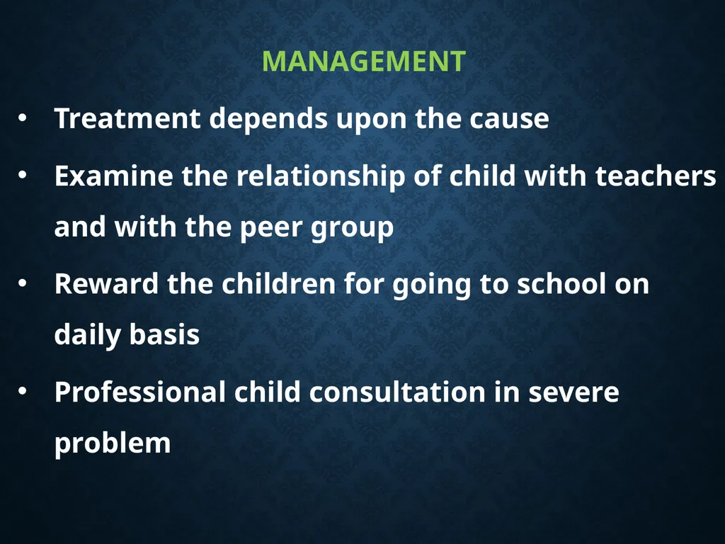 BEHAVIOURAL DISORDERS introduction definition - slide 45 of 49