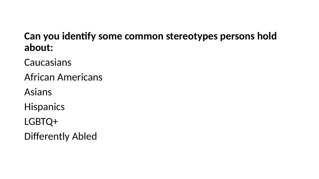Wisconsin Conference Cultural Competency Forum - slide 34 of 132