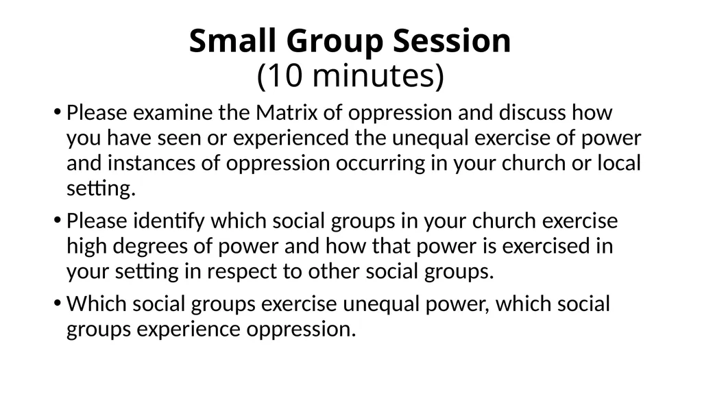 Wisconsin Conference Cultural Competency Forum - slide 83 of 132