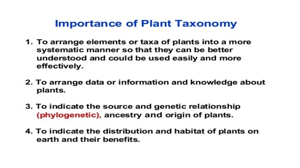 Introduction to Systematics/Plant Taxonomy Dr - slide 13 of 34