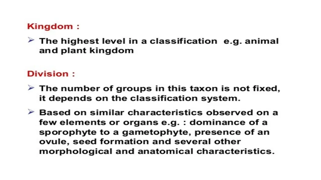 Introduction to Systematics/Plant Taxonomy Dr - slide 17 of 34