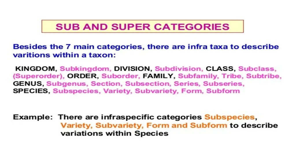 Introduction to Systematics/Plant Taxonomy Dr - slide 20 of 34