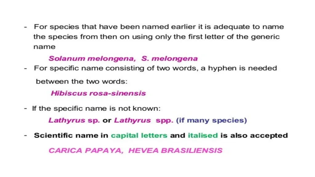 Introduction to Systematics/Plant Taxonomy Dr - slide 30 of 34