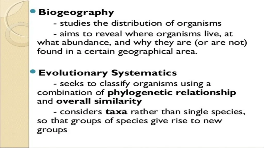Introduction to Systematics/Plant Taxonomy Dr - slide 7 of 34