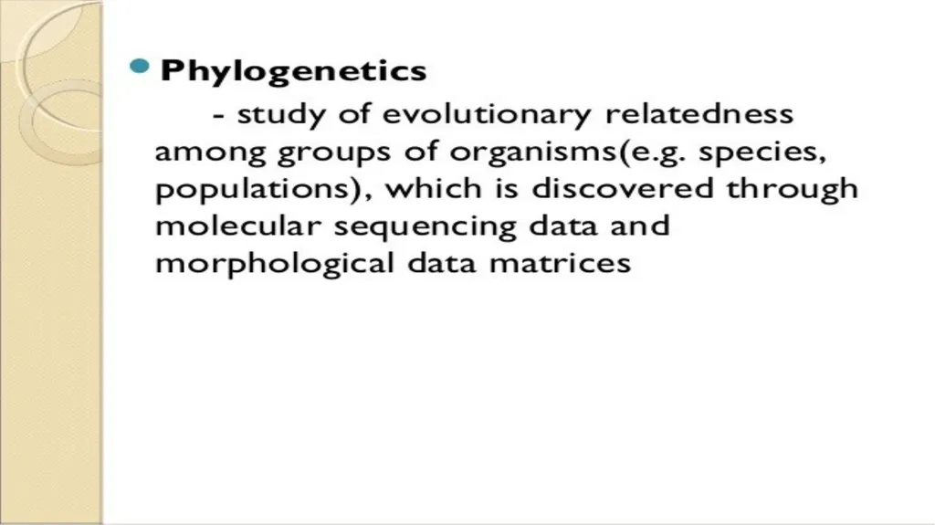 Introduction to Systematics/Plant Taxonomy Dr - slide 8 of 34