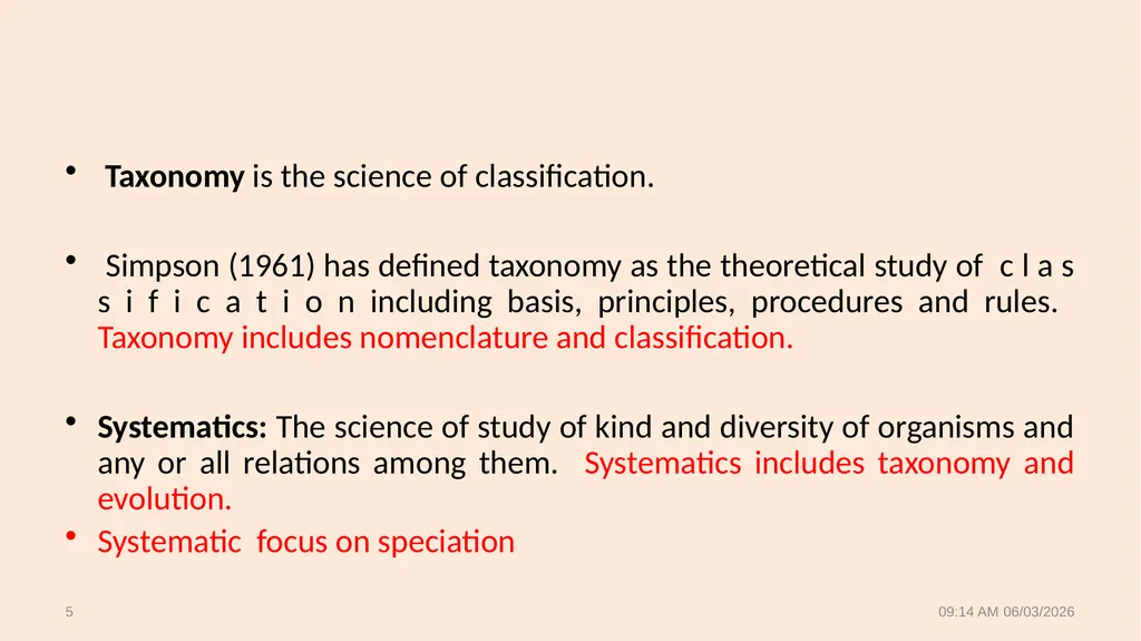 Lecture no 1 Adv. insect taxonomy The biological - slide 5 of 22