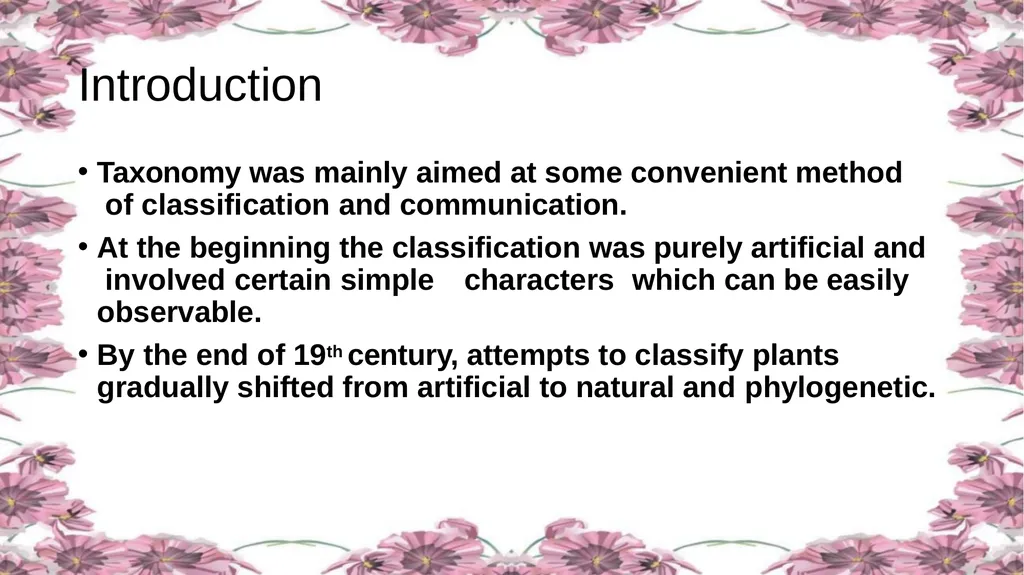 'Application of APG Classification System in - slide 2 of 42