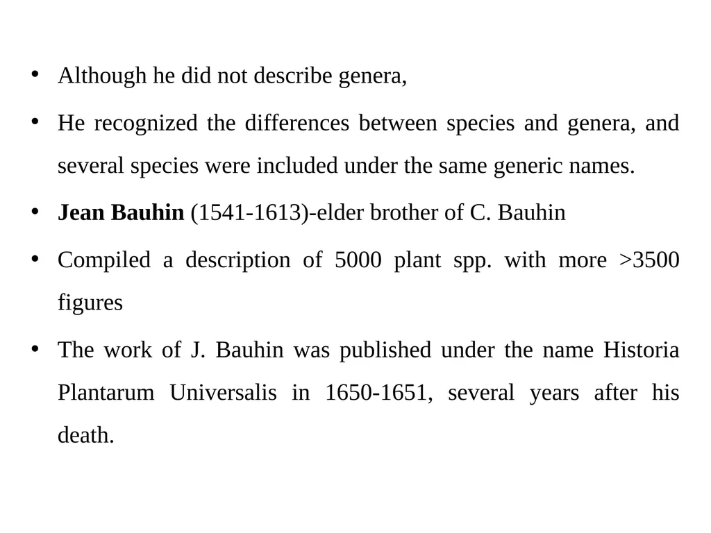 Principles of Taxonomy (Biol 3063) Unit 1. - slide 27 of 39