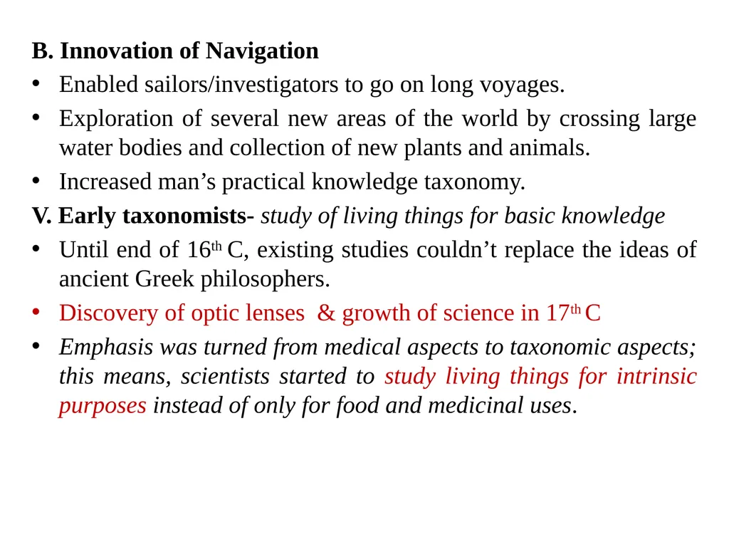 Principles of Taxonomy (Biol 3063) Unit 1. - slide 24 of 39