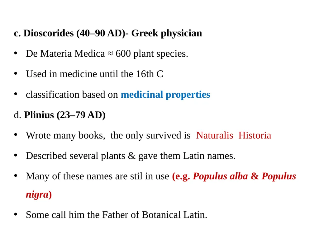 Principles of Taxonomy (Biol 3063) Unit 1. - slide 20 of 39