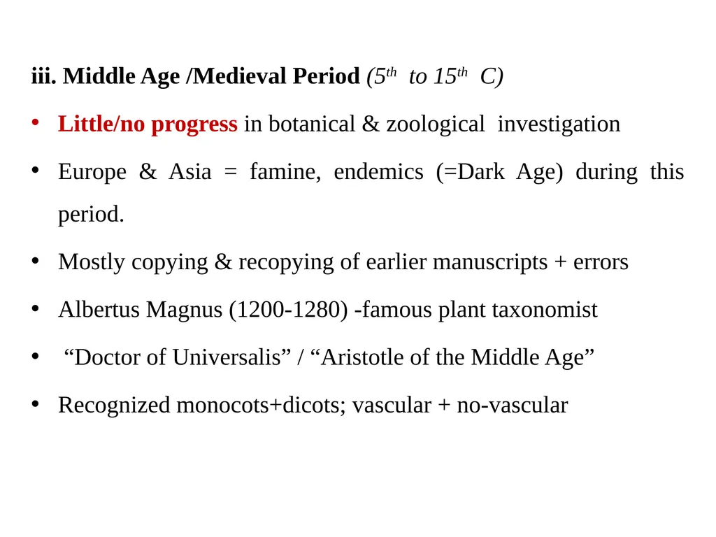 Principles of Taxonomy (Biol 3063) Unit 1. - slide 21 of 39