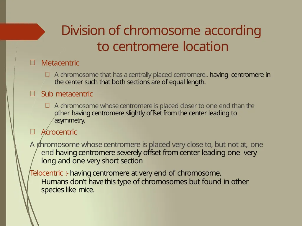 Karyotype “Karyotype” Definition: A karyotype is - slide 6 of 10