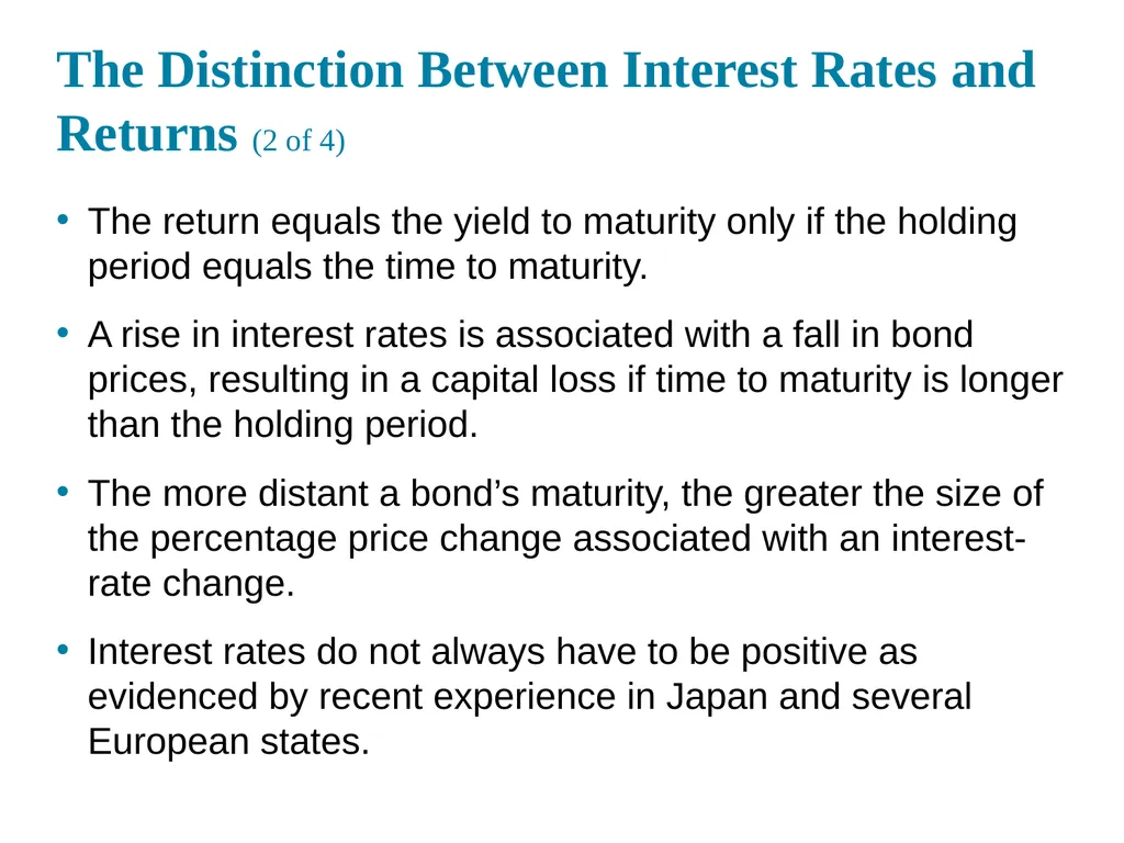 Chapter 03 What do interest rates mean and what is - slide 19 of 29