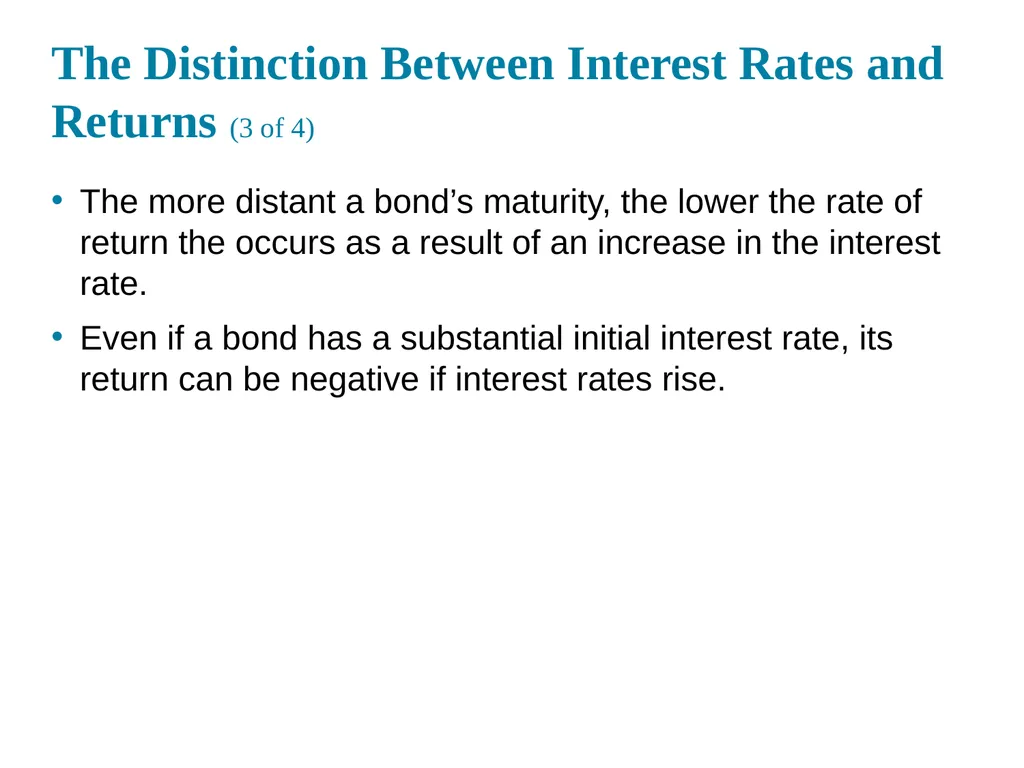 Chapter 03 What do interest rates mean and what is - slide 20 of 29