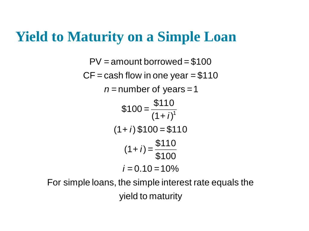 Chapter 03 What do interest rates mean and what is - slide 9 of 29