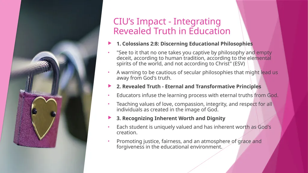 Distinctive Teaching and Learning Conference - CIU - slide 5 of 10
