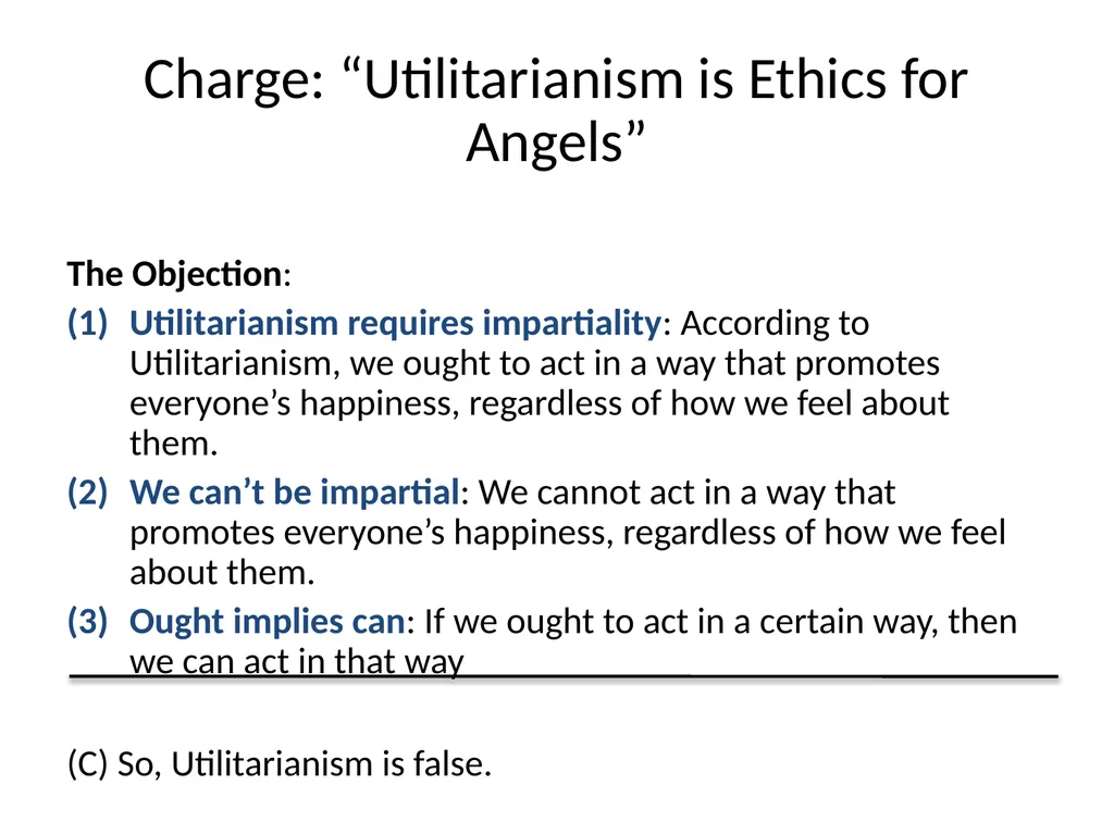 Morality and Consequences Agenda Our Question - slide 42 of 94