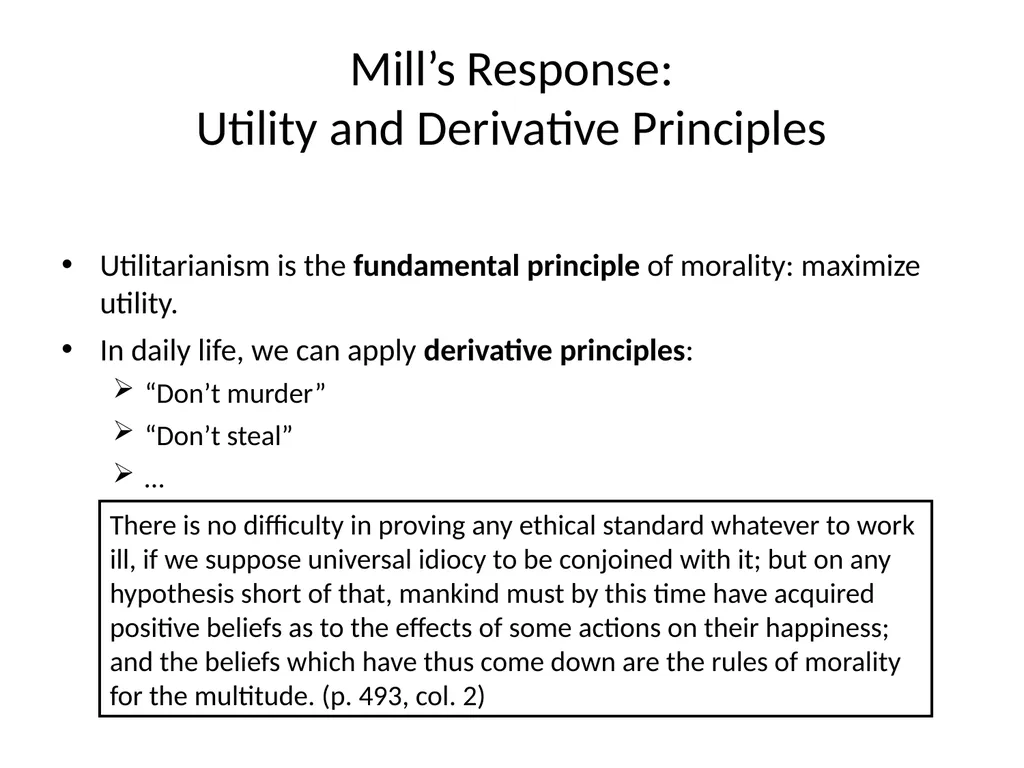 Morality and Consequences Agenda Our Question - slide 49 of 94