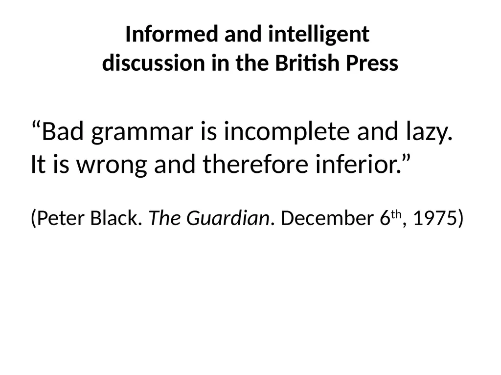 Thirty eight years on … 1970s Mother-tongue - slide 12 of 35