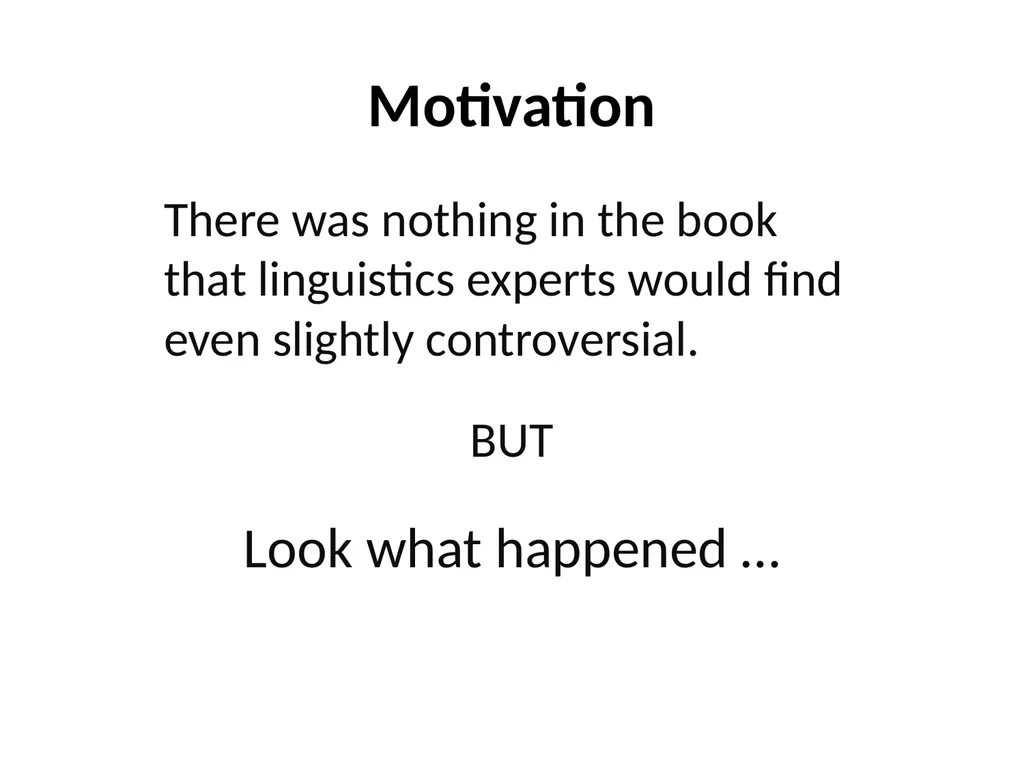 Thirty eight years on … 1970s Mother-tongue - slide 11 of 35