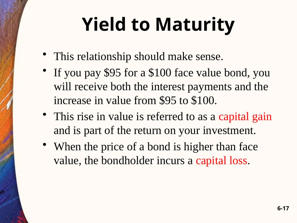 Chapter Six 6-2 Introduction Car loans, home - slide 17 of 65