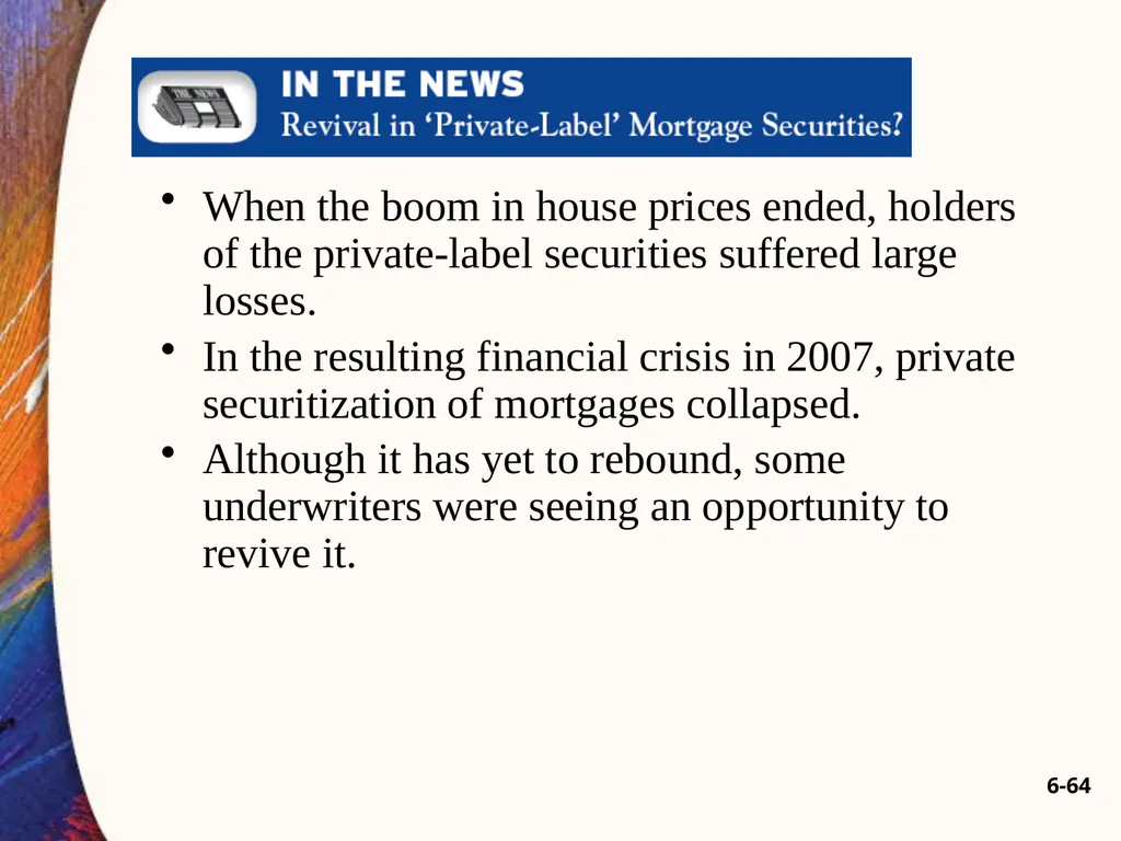 Chapter Six 6-2 Introduction Car loans, home - slide 64 of 65