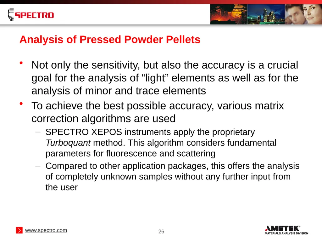 Elemental Analysis of Geological Samples Using - slide 26 of 34