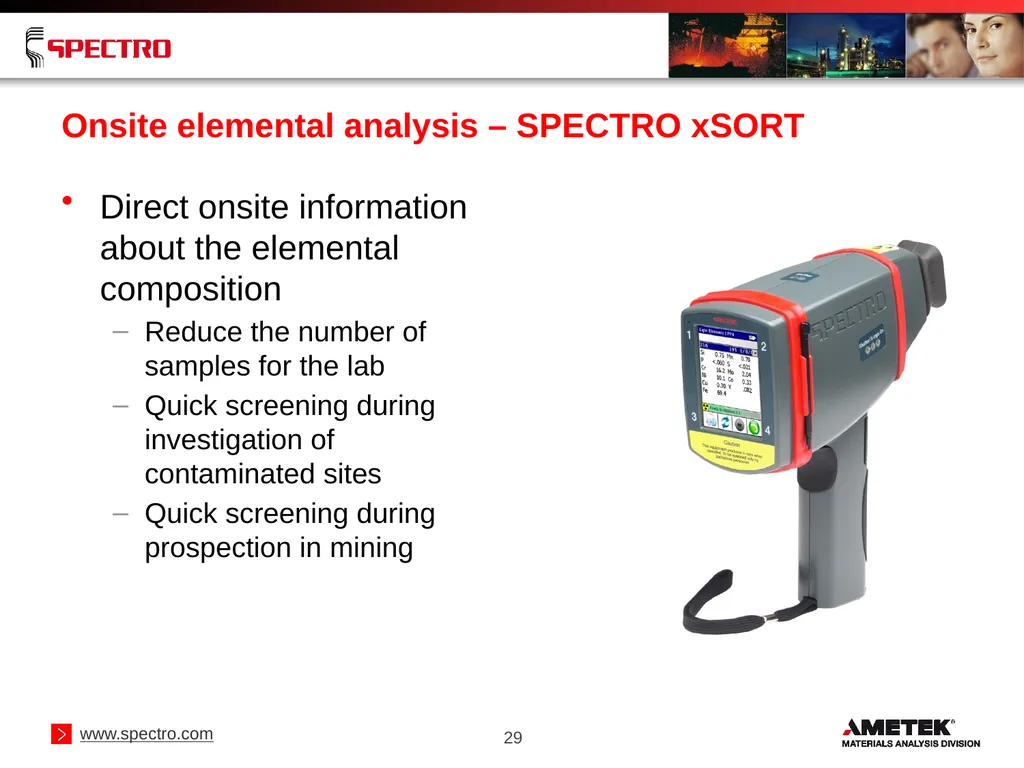 Elemental Analysis of Geological Samples Using - slide 29 of 34
