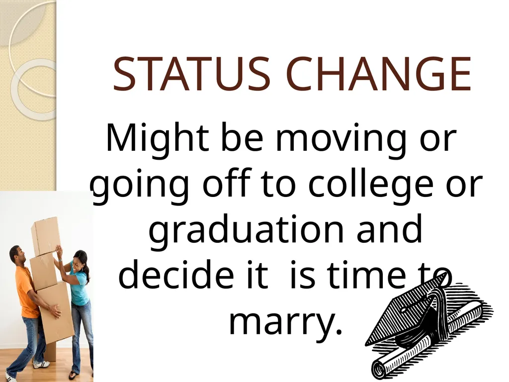 WHY PEOPLE MARRY TRAPPED Feel trapped by - slide 5 of 15