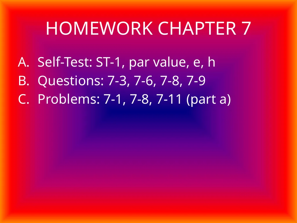 Bonds and Bond Valuation Chapter 7 TYPES OF BONDS - slide 10 of 10