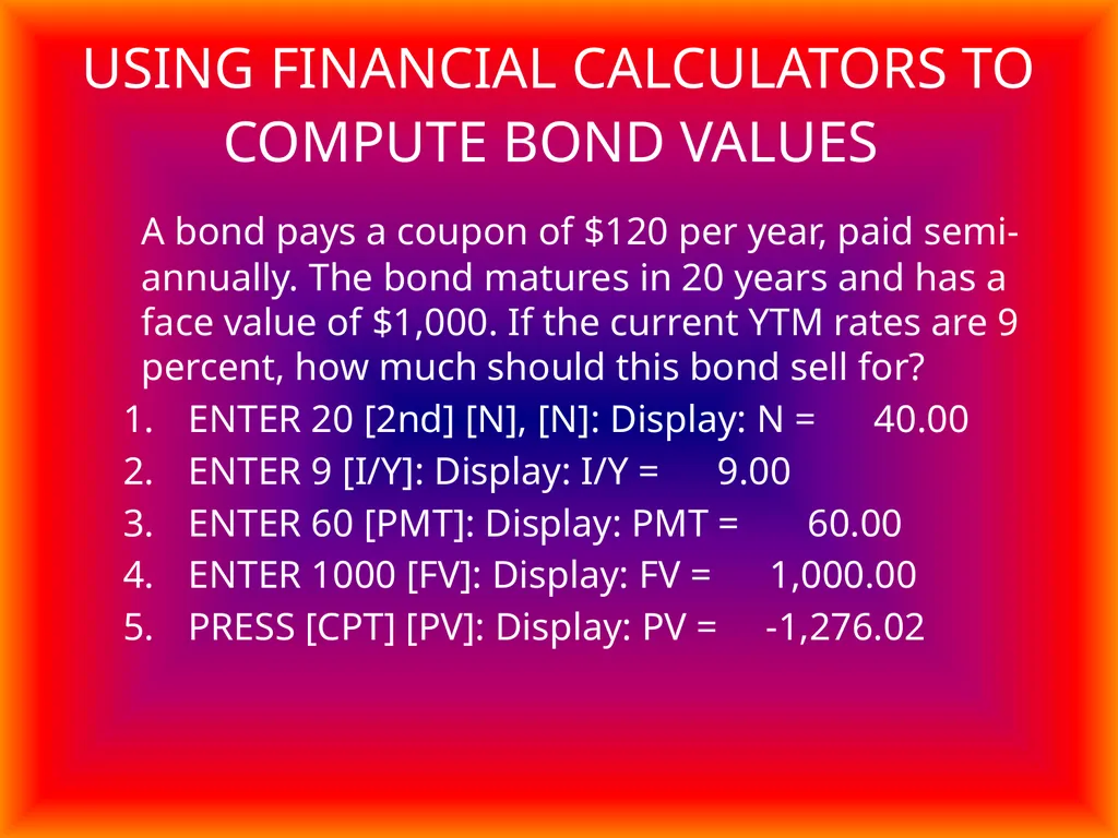 Bonds and Bond Valuation Chapter 7 TYPES OF BONDS - slide 8 of 10