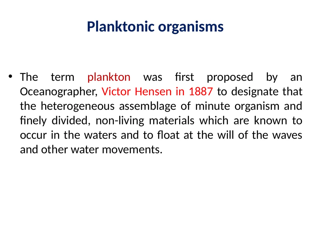 Planktonic organisms in Inland Water Planktonic - slide 2 of 10