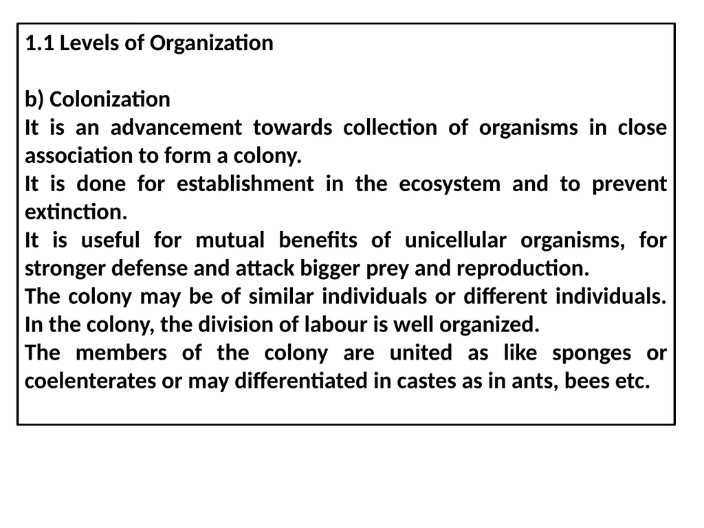 TAXONOMY OF INVERTEBRATES UNIT 1: PRINCIPLES OF - slide 3 of 38