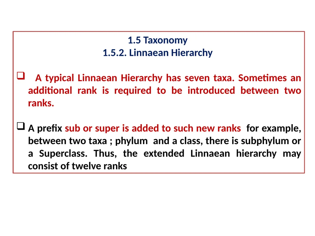 TAXONOMY OF INVERTEBRATES UNIT 1: PRINCIPLES OF - slide 29 of 38